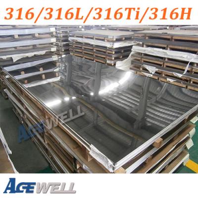 316/316L/316Ti/316H Stainless Steel Sheet/Plate